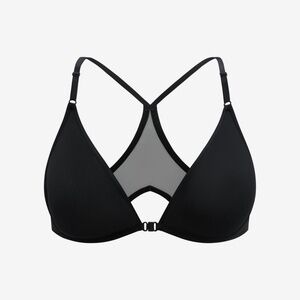 ThirdLove Bare Mesh Front Close Racerback Bra Size 30Fblack / 30F